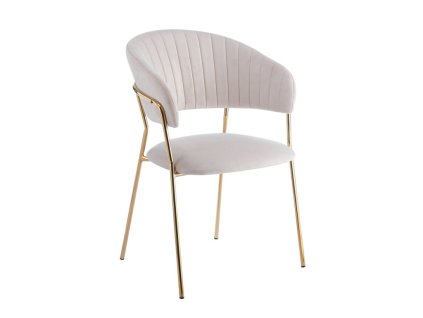 Modern étkezőszék GLAMOUR bézs