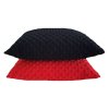 1006287 1 db nerc dekoratív vankus 02 piros színben