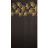 Díszfüggöny GINKO barna színben