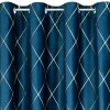 Francia Bársonyfüggöny PIERRE CARDIN MARGO - gránátkék