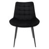 MISTY étkezőszék - fekete