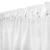 Egyszínű függöny - fehér