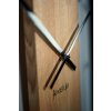 1014297 2 db fém óra tölgyfa tetőtérrel