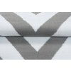 Modern szőnyeg HOME art szürke cikkcakk mintával