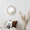 Falra szerelhető szövött tükör BOHO 50cm