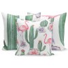 JMC-23 flamingómintás párnahuzat