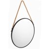 1009065 1 db kör alakú retro tükör kötélen