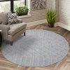 Kerek szőnyeg a nappaliba FLAIR 138 szürke