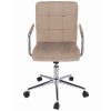 Forgó bársony szék QUATRO bézs 2