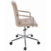 Forgó bársony szék QUATRO bézs 4