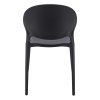 JUSTIN műanyag szék fekete