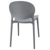 Műanyag szék JUSTIN szürke
