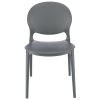 Műanyag szék JUSTIN szürke