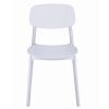 Műanyag design szék LARA fehér 6