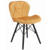 Bársony étkezőszék MATIAS mustár2.xnbak