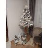 Műkarácsonyfa Fenyő hóval borított csonkon 180cm