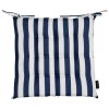 Vízálló párna GARDEN02 - sötétkék/fehér