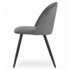 Bársony étkezőszék BELLO - sötétszürke