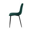 Bársony étkezőszék Öv zöld 3