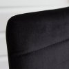 Collet fekete Bársony étkezőszék
