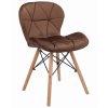 Bársony étkezőszék MATIAS barna1.xnbak
