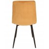 Bársony étkezőszék PIADO mustár