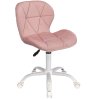 Bársony forgószék ENDO rózsaszín 1