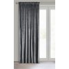 Bársony függöny MELANIE 140x270cm grafit