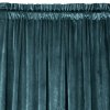 Bársony függöny MELANIE 140x270cm sötétkék