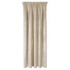 RENIA Bársonyfüggöny fényes mintával - világos bézs