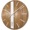 354485 drevene hodiny dub klasik 50cm biele