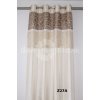 Luxus kész függöny Z27A (Felakasztásos módszer Dekoratív kerekek)