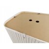 Fehér bambusz szennyestartó kosár 100l 7