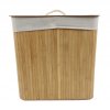 Bambusz szennyestartó kosár 120l 7