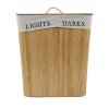 Bambusz szennyestartó kosár 120l 9