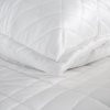 Elegáns bársony ágytakaró RIA6 - fehér (Dobási méret (szélesség x hossz) 170x210 cm)