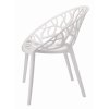 Műanyag étkezőszék ALBERO fehér1