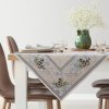356423 gobelinovy obrus na stol s olivami 100 x 100 cm