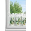 357518 kuchynska zaclonka cloe zdobena citronovou potlacou a cipkou 150 x 30 cm