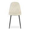 Bársony étkezőszék ASTI bézs (Székek száma 1 darab)