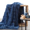 NINA flanel takaró sötétkékben (Takaró méret 150x200 cm)