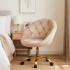 Elegáns forgószék RUNDO bézs 1