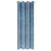 264838 2 zaves villa z exkluzivneho zamatu 140 x 250 cm v svetlomodrej farbe dekoracne kolieska