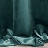 92674 6 zaves villa z exkluzivneho zamatu 140 x 250 cm v tmavotyrkysovej farbe dekoracne kolieska