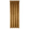 71431 2 zaves villa z exkluzivneho zamatu 140 x 270 cm v zlatej farbe riasiaca paska