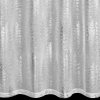 362966 5 biela vianocna zaclona s lesklou striebornou potlacou elsa 140x250cm