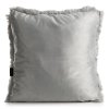 377310 1 luxusna kozusinova obliecka na vankus lily 45x45cm strieborna