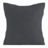 379467 dekoracna obliecka na vankus len3 v grafitovej farbe 45 x 45 cm