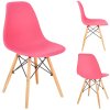 szék EVA skandynawskieplastikowe rozowe JUMI első oldal hátsó