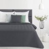 Ágytakaró LEN3 - grafitszürke (Dobási méret (szélesség x hossz) 200x220 cm)